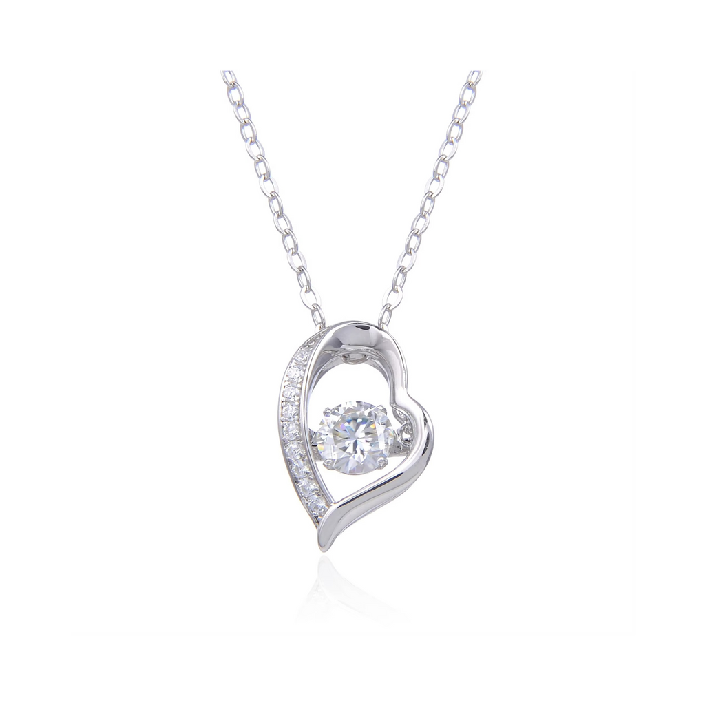 The Round Pavé Heart