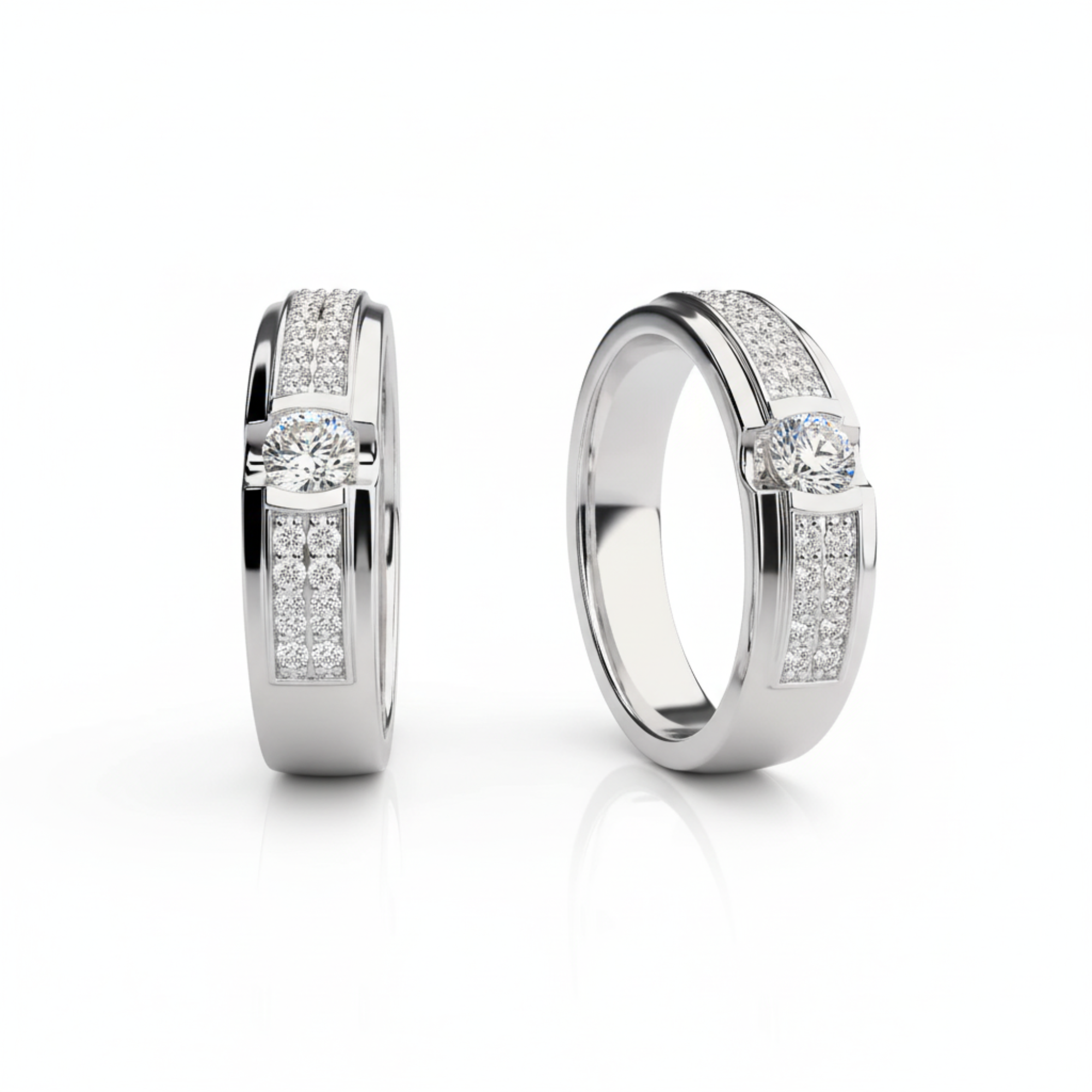 The Boulevard Couple Ring