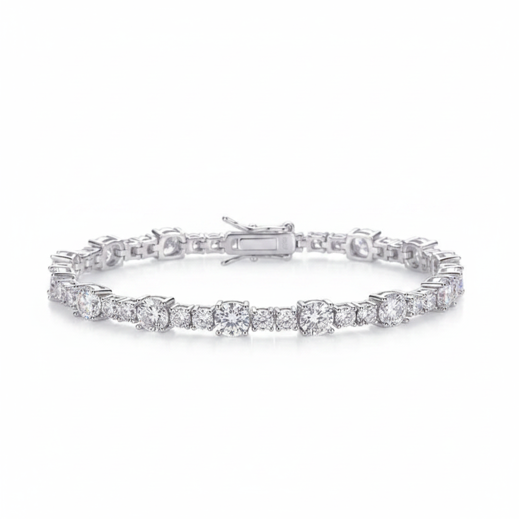The Graduated Tennis Bracelet