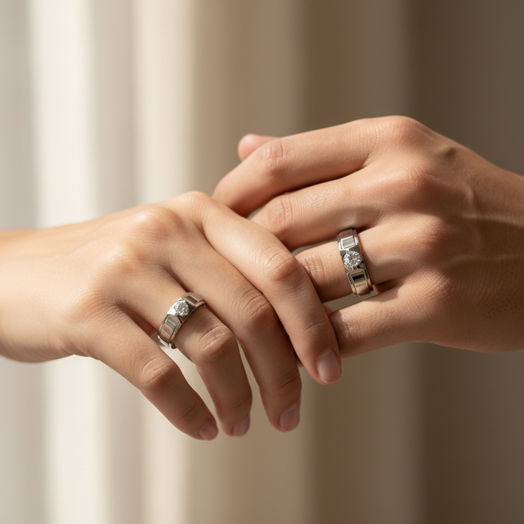 The Facet Couple Ring