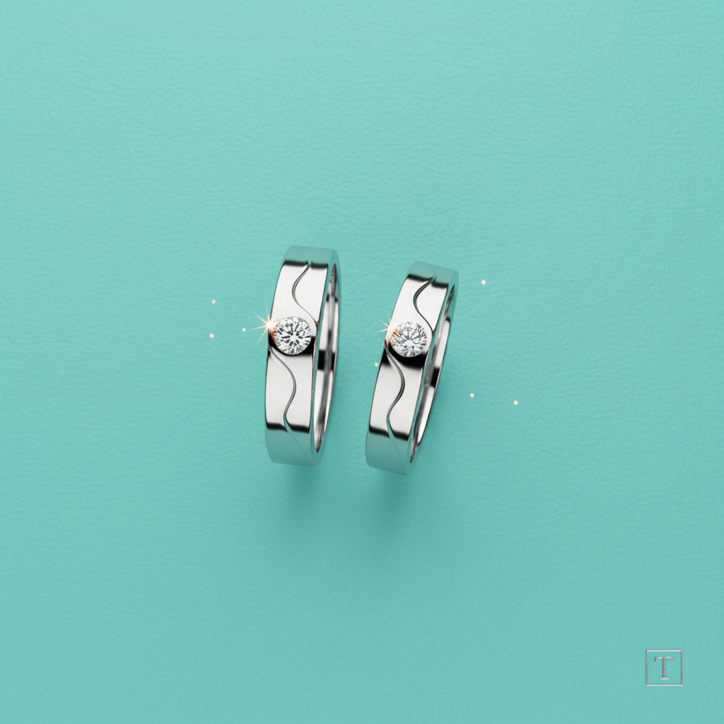 The Wave Couple Ring
