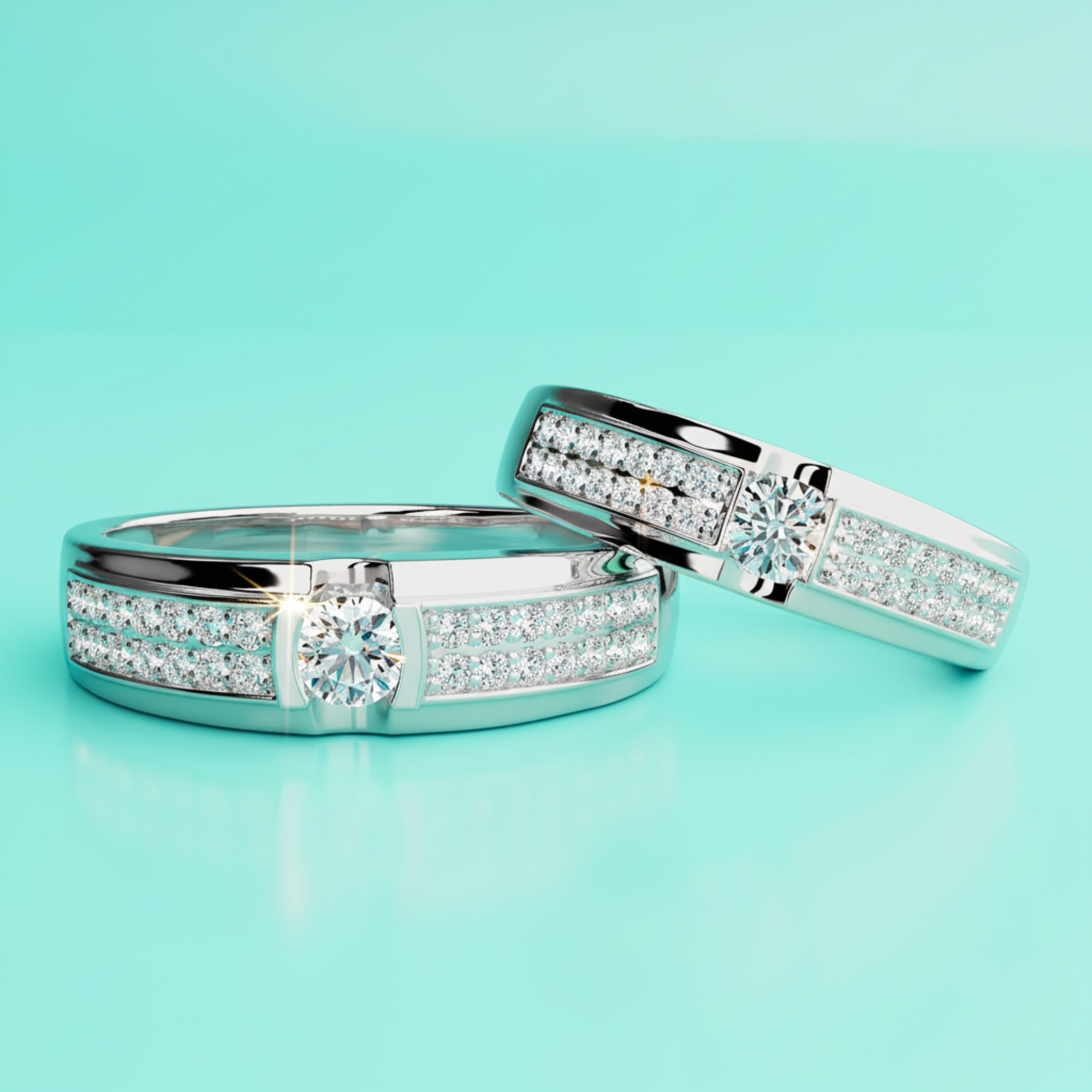 The Boulevard Couple Ring