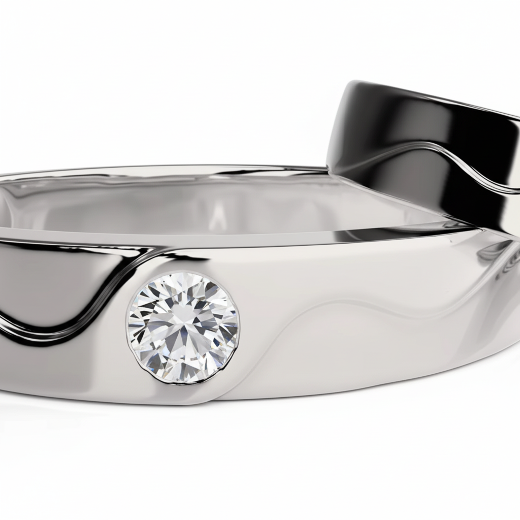 The Wave Couple Ring