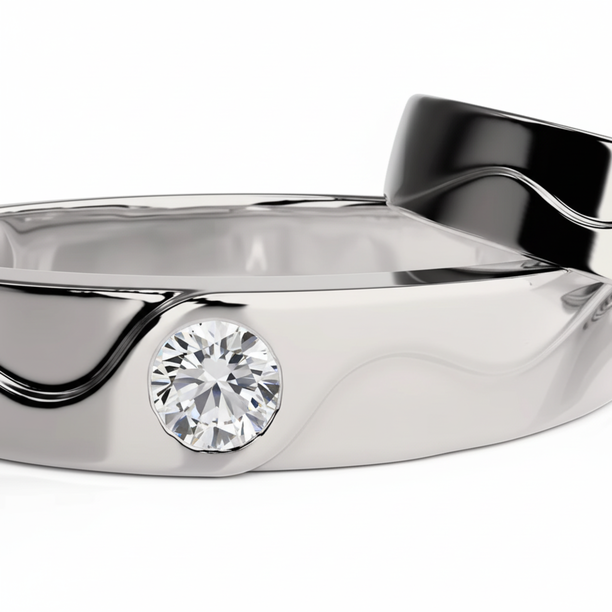 The Wave Couple Ring