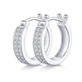 The Double Pavé Hoops