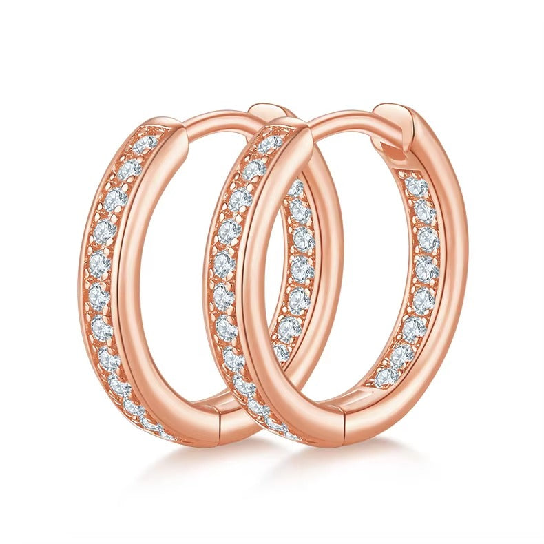 Pavé Channel Hoops