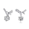 The Pavé Bow Drop