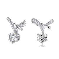The Pavé Bow Drop