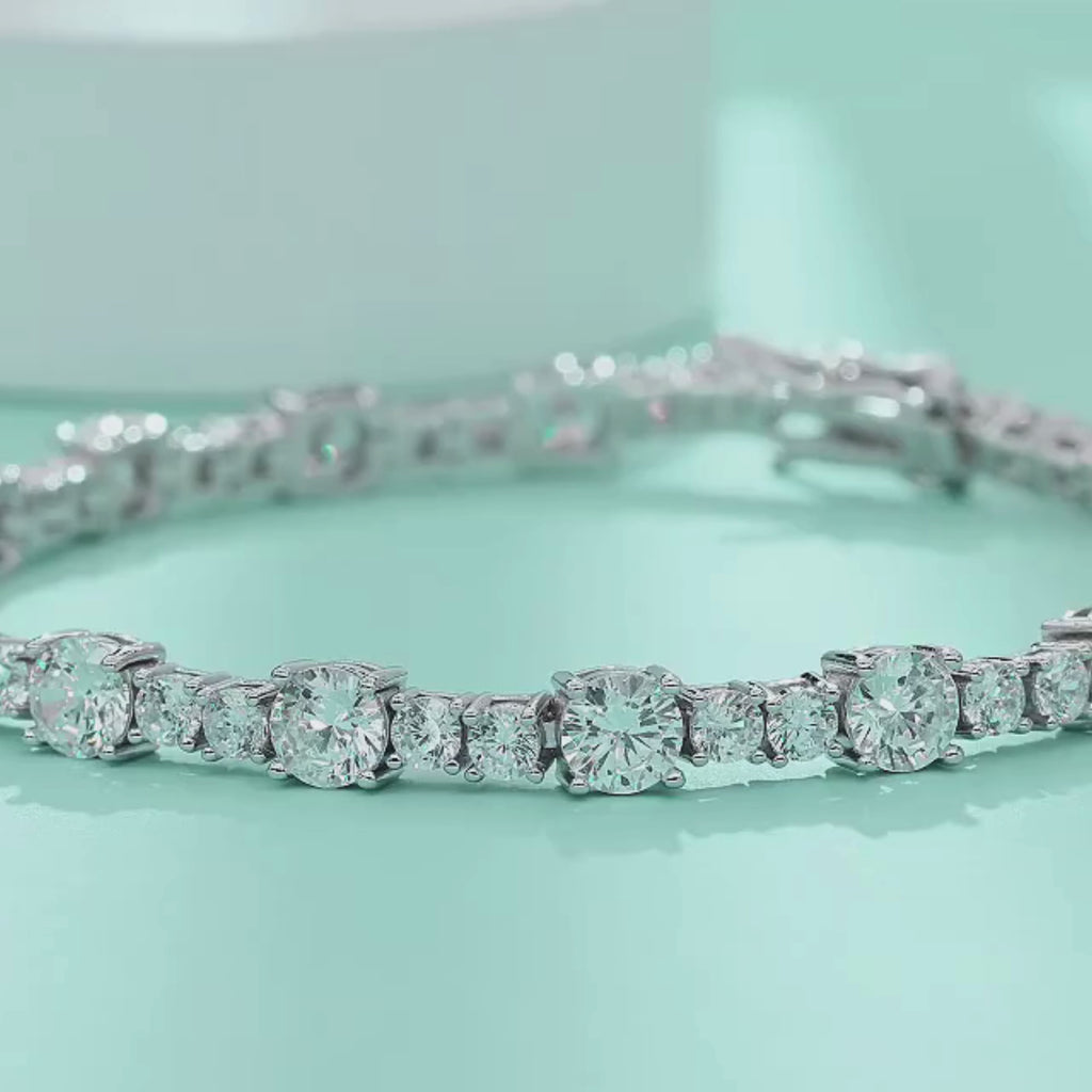 The Graduated Tennis Bracelet