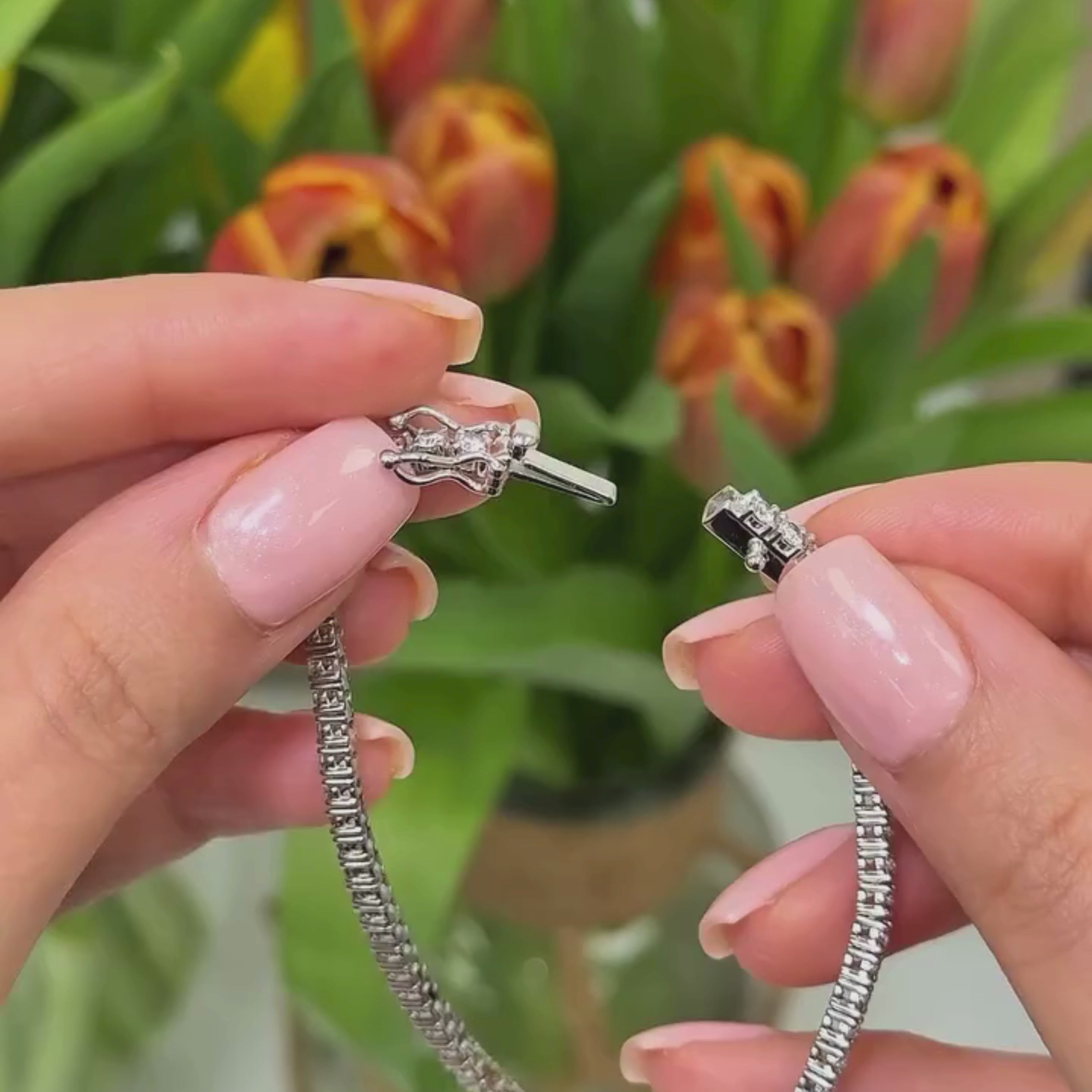 The Solid Tennis Bracelet